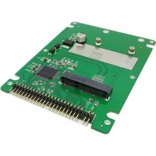 Xiwai mSATA mini PCI-E SATA SSD to 2.5 inch IDE 44pin Notebook Laptop hard disk case Enclosure White