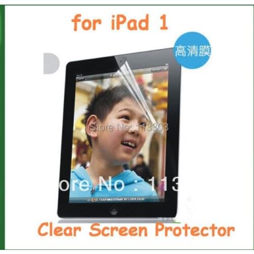 5pcs Clear Screen Protector Protective Film for iPad 1 No Retail Package