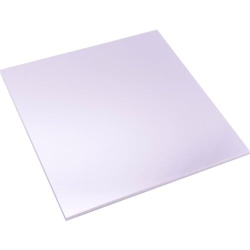 Acrylic/PMMA Pearlescent Metallic Sheets 3.0mm for Jewelries, Crafts, Art Works, Decoration - Silver White (MT15)