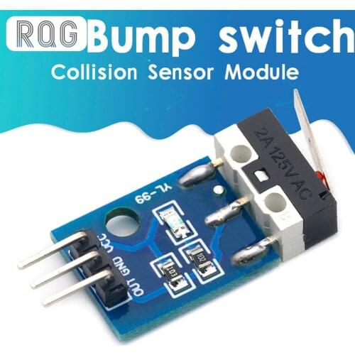 Car Helicopter Crash Collision Sensor Impact Switch Module Robot Model For Arduino with Dupont Cable