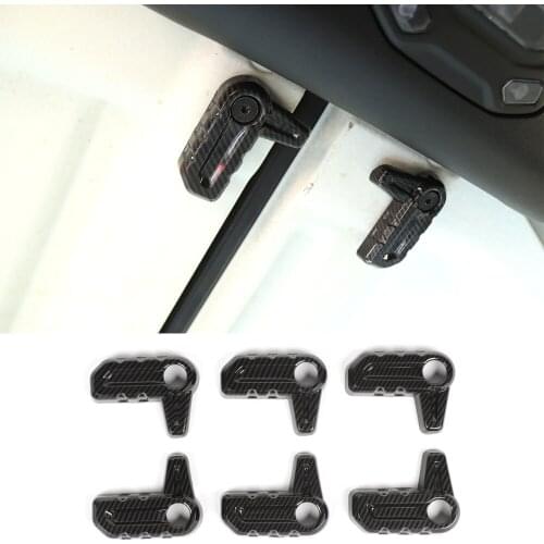 For Jeep Wrangler JL 2018+ Car Roof Removal Adjust Button Cover Trim Interior Auto Car Styling Accessory