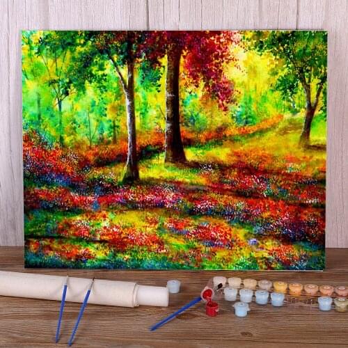 Natural Scenery Someday DIY Painting By Numbers Kit Acrylic Paints 40*50 Picture By Numbers Photo Loft Picture For Kids Art