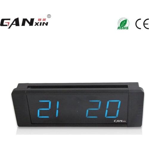 [Ganxin]1" portable Digital Led Wall Clock Count up countdown timer