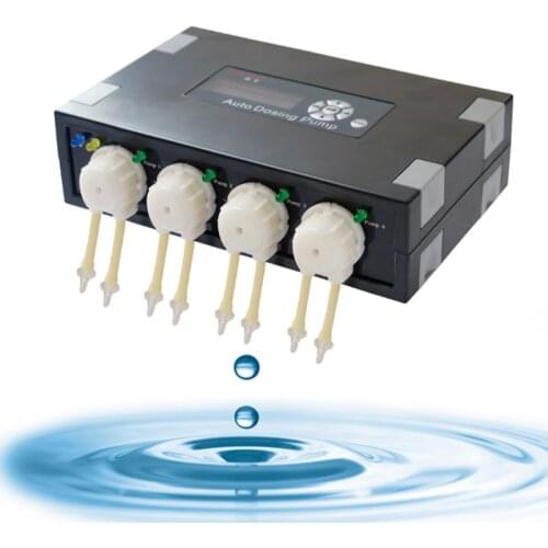 JECOD DP-2/3/4/5 DP-3S/4S Automatic Titration Water Pump Aquarium Coral Cylinder Dosing Pump Timing added Peristaltic Pump