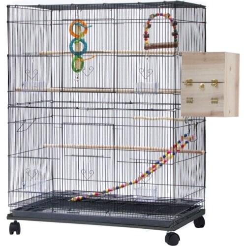 Household Pet Bird Cage Bird Parrot Cover Bird Cage Accessories Wide Large Canary Cockatiel Parakeet