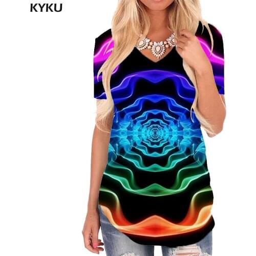 Женские футболки с надписями KYKU China At AliExpress