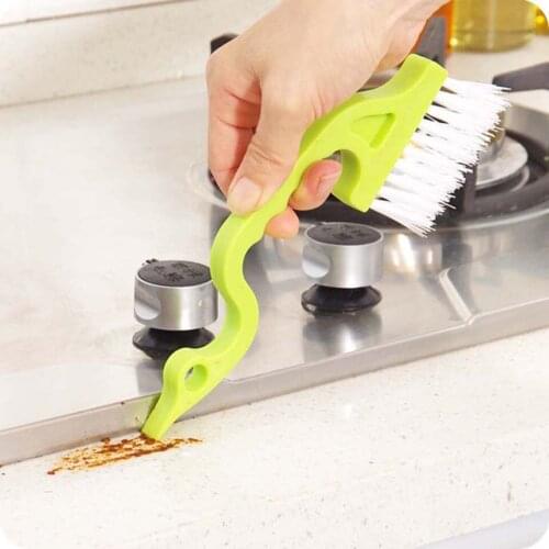 Multi-function Groove Cleaning Brush Window Slit Tools Kitchen Corner Bathroom House cleaning Cleaner Brushes Supplies