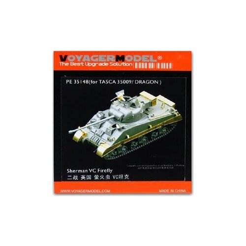 KNL HOBBY Voyager Model PE35148 Flame Vc medium chariot upgrade metal etching pieces (dragon / TASCA)