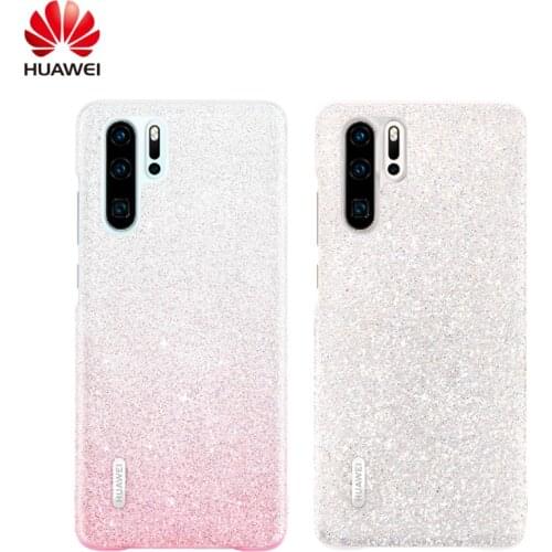 Original HUAWEI P30 Pro Case Official Full Cover Prevents Fingerprints Microfiber Fiber Leather Diamond Cover Case for P30 Pro