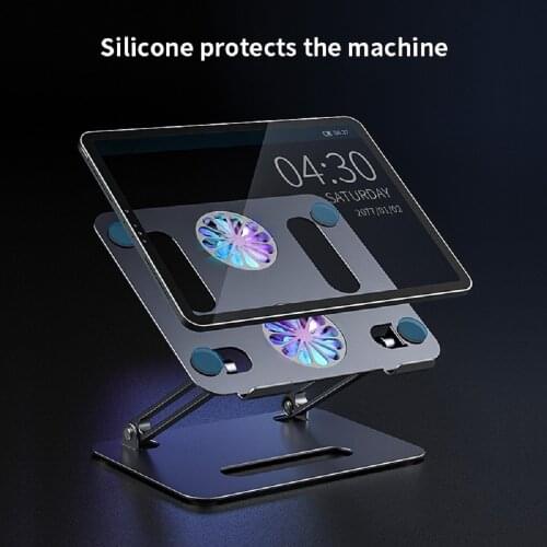 Laptop Stand for bed work from home Adjustable Aluminium Laptop Holder Stand Heat Release Foldable Laptop Notebook Stand