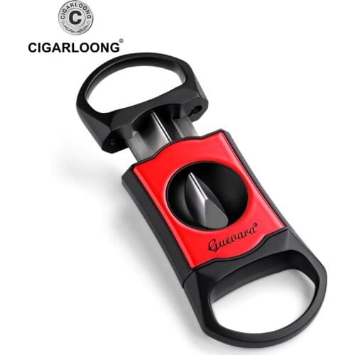 Luxury Gadgets Portable Dark Grey stainless steel Metal Cigar Cutter Three Color For Choose CLE-0317