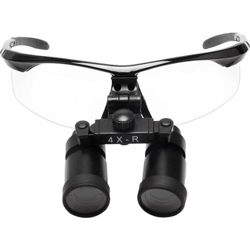 4X Metal Headband Dental Magnifier Surgical Medical Dental Loupes Dental Glasses For Dentist Dentistry