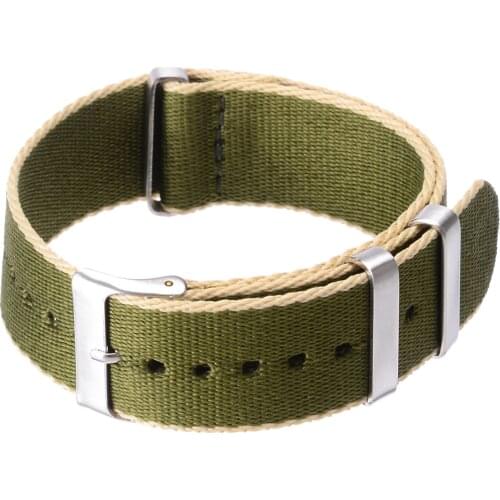 8 Colors 22mm Fashion Military Nylon Wrist Watch Band Nylon Watch Straps Replacement Belt for Men Women Watches Accesssories