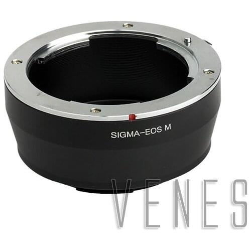 Pixco Lens Mount Adapter Suit For Sigma Lens to Canon EOS M EF-M M2 Mirrorless Camera Adapter Ring