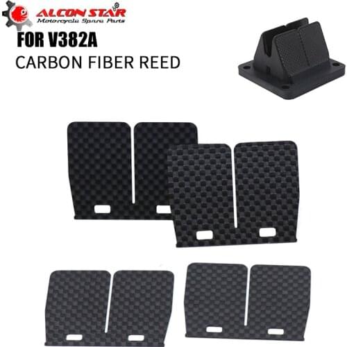 Alconstar- For Yamaha YZ85 1993-2001 Carbon Fiber Motorcycle Motocross Dit Pit Bike Flex Dual Stage Intake Reed Valve 10/20pcs