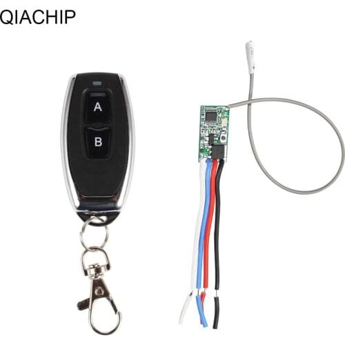 QIACHIP 433MHz Wireless Remote Control Switch Long Range Mini Receiver 3.6V 12V 24V and 433 MHz Transmitter Remote Control