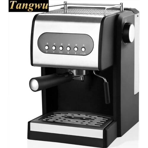 Household commercial Italian semi-automatic coffee machine electronic high pressure steam beating foam