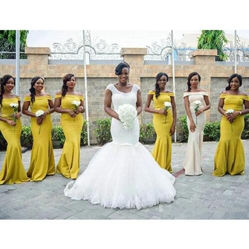 CloverBridal Mermaid Silhouette Wedding Dresses