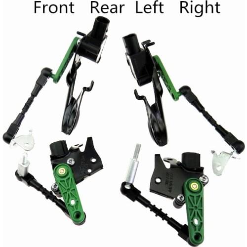 HONGGE 1 Set Car Headlight Level Sensor Front Rear Left Right Kit 4 Pins for A6 A7 A8 RS7 S8 RS6 Phideon 4H0941309C 4H0941285G