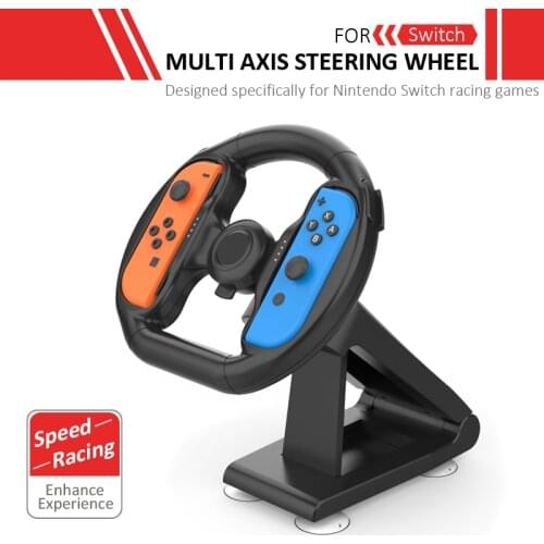 New Steering Wheel Parts Components Controller Attachment with 4 Suction Cups for Nintendo Switch Racing Game NS Accessories