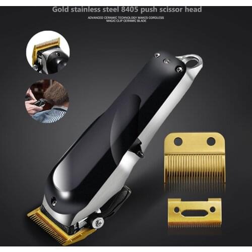 For Wahl Magic Clip Cord & Cordless Replacement Blade + Cutter Blade (Steel Blade)