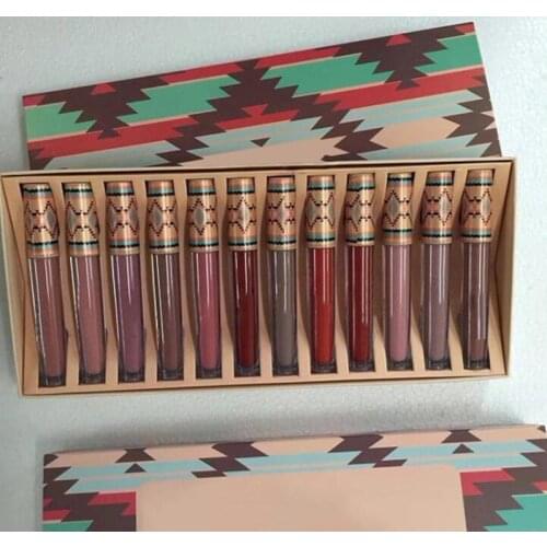 Lip Makeup Matte Lipsticks 12 colors Lipstick Don't Rub off Lip Gloss Matte Natural Long Lasting Liquid lipstick Brand New