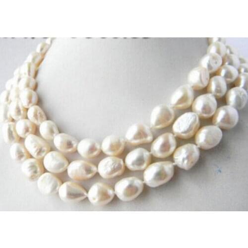 Fashion jewelry NEW Fashion Womens 7-8mm Natural Purple Freshwater Cultured Pearl Necklac A