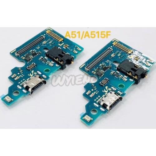 For Samsung Galaxy A51 A515F A71 A715F USB Dock Charging Port Charger Plug Flex Cable Microphone Headphone Audio Jack Board