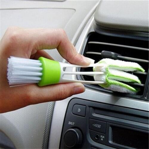 Plastic Dirt Duster Cleaner Brush Car Air Conditioning Vent Blinds Cleaning Brush car Accessories