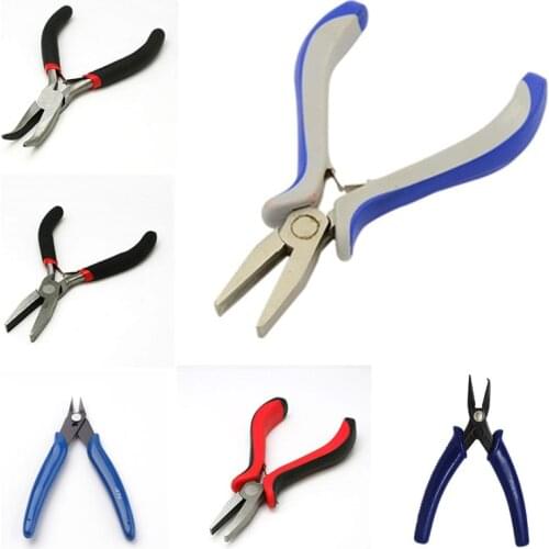 Pandahall Jewelry Pliers Tools Nose Wire Cutting Nose Pliers Polishing For Jewelry DIY Making Handmade Accessorie Tool F85