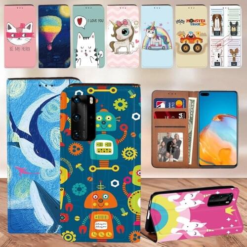 For Huawei P40 Pro/P40/P30 Lite Luxury Leather Case Full Protection Cover for Huawei P20/Pro/Plus/P30/pro/plus Phone Case