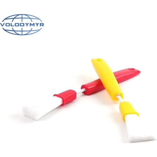 Volodymyr Detailing Brush Car Wash Brush 2pcs for Car Interior Cleaning Washing Wheel Rim Dashboard Gap Air Vent Clean Detail