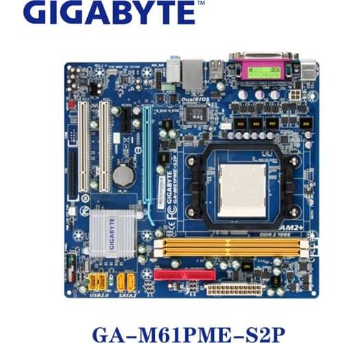 Socket AM2/AM2+ For NVIDIA MCP61 Gigabyte GA-M61PME-S2P Motherboard DDR2 8GB GA-M61PME S2P Desktop Systemboard MicroATX Used