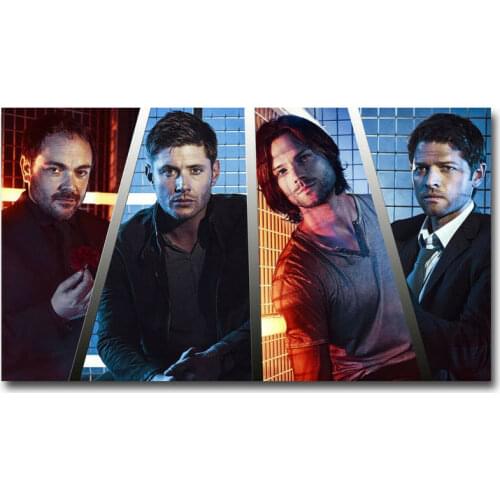 Supernatural Car TV Series 3 Silk Poster Wall Sticker Decoration Gift