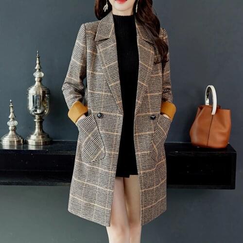 Weyes & Kelf Women's Plaid Coats