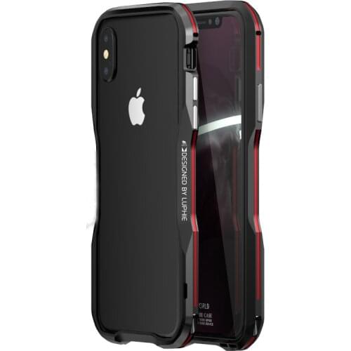 For Apple iphone 11 Pro max X XR XS MAX 7 8 Plus Case Cover Hard 3D Protective Shell Metal Bumper Aluminium Frame Armor