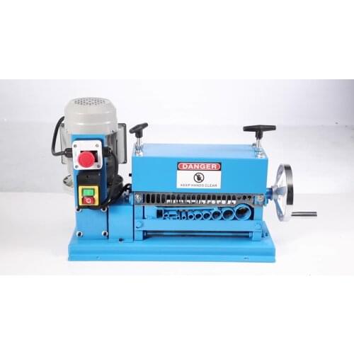 220V Portable Powered Electric Wire Stripping Machine Scrap Cable Stripper