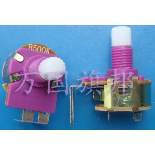 Free Delivery. dimming potentiometer B500K dimming speed by 2 feet two feet with switch