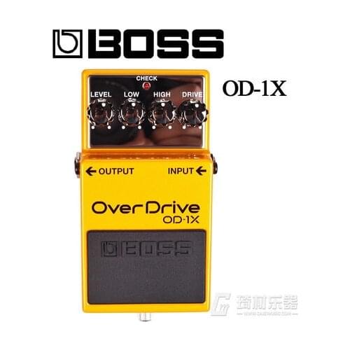 Boss Audio OD-1X Overdrive Guitar Overdrive Pedal Stompbox Effect with MDP (Multi-Dimensional Processing) *Free Bonus Pedal Case