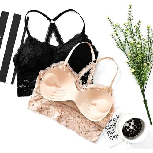 Womens Underwear Tops Camisole Crop Top Women Lace Sexy Bras For Women Cotton Fortable Underwear Female Bralette Seamless Bra