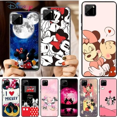 LOVE Mickey And Minne For OPPO Reno 10X ZOOM A ACE 2 Z Find X2 Neo Lite Realme V3 V5 V15 Narzo 10 20 Pro Soft Phone Case