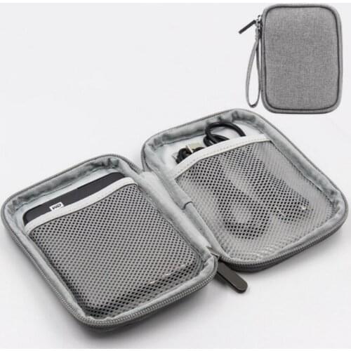 Travel Digital Case Portable Power Bank Cell Phone USB Cable Electronics Accessories Bags