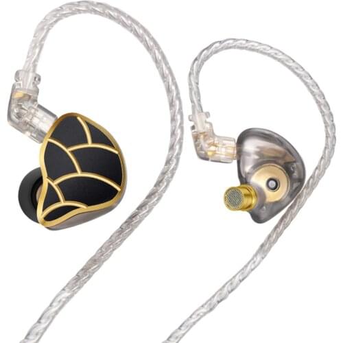 FENGRU ND-N10 1DD+4BA Hybrid Driver Unit In Ear Earphone HiFi sport music earbuds With 0.75mm Pin Detachable DJ Stage IEM