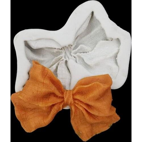 Minsunbak Cake mould Bow tie bow shape silicone fondant mold DIY cake decorating tool Chocolate Gumpaste Mold LY1-1555