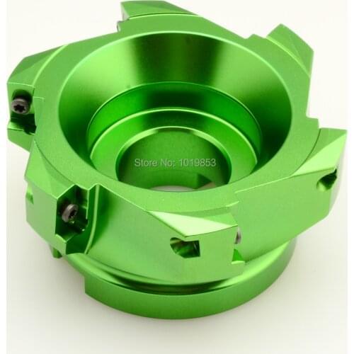 BAP400R-100-32-6T aluminium indexable face mill cutter for AP**1604 carbide inserts aluminium alloy