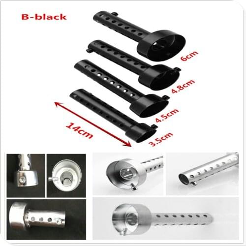 86/140mm Motorcycle Exhaust Muffler DB Killer Silencer for HONDA VTR1000F FIRESTORM CBR125R CBR300R CB300F FA