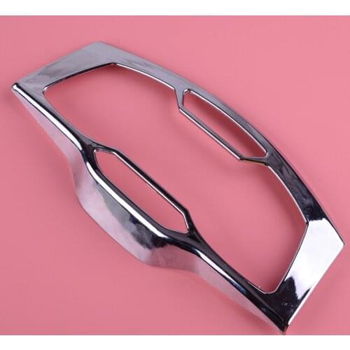 Chrome Central Control Cover Trim Garnish Decorate Molding Frame Sticker Fit for Ford Escape Kuga 2013 2014 2015 2016