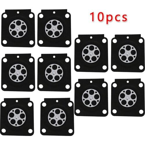 New 10pcs Carburetor Metering Diaphragm For Stihl 4314 121 4700 For Zama A015053 C1Q Carb Car Accessories