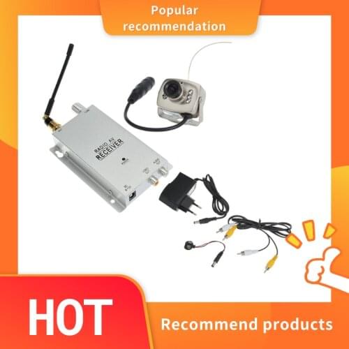 Hot 3C-1.2G Wireless Camera Kit Radio AV Receiver with Power Supply Surveillance Home Security(EU Plug)