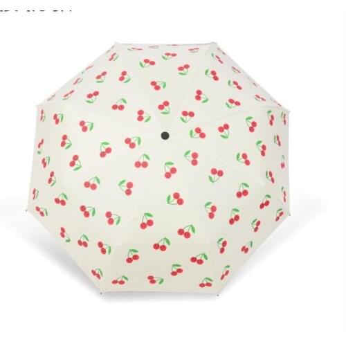 Cute lemon Banana cherry watermelon Rain folding Umbrella mini portable lin2442